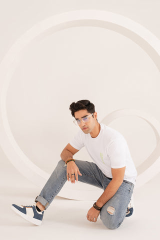 White mens t-shirt