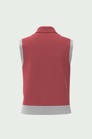Polo Neck Gilet