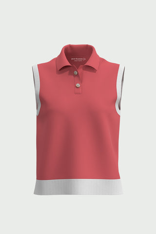 Polo Neck Gilet